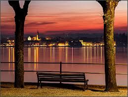Sera d'autunno a Luino