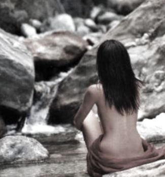 Sulla sponda del fiume  