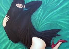 Under the cloth