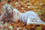 Donna in fiore