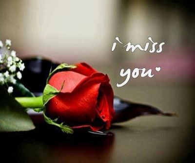 I miss you