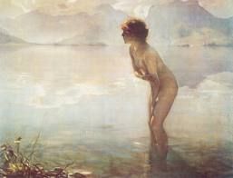 Romantico uomo