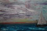 Alzasti la vela e partimmo