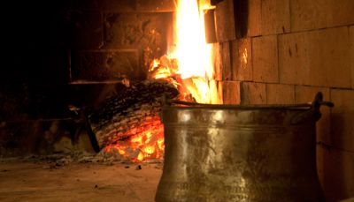 Legno sul fuoco
