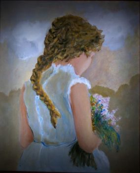 Parlava ai suoi fiori