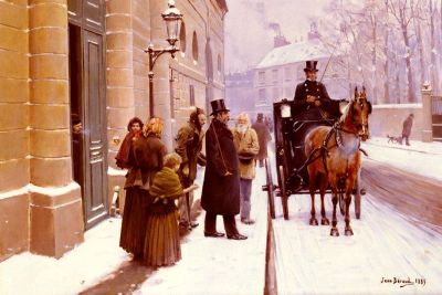 In carrozza