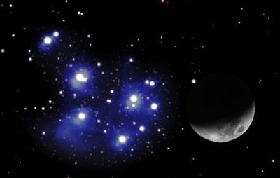 La luna e le stelle