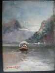 La barca sul lago
