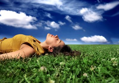 Il cielo si � sdraiato!