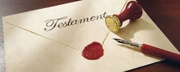 L�urtime volont�...er novo testamento