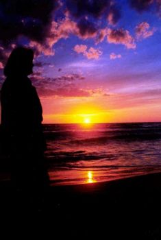 Nelle frange di un tramonto