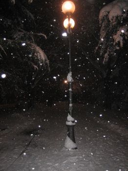 Cade la neve... si spegne una stella  