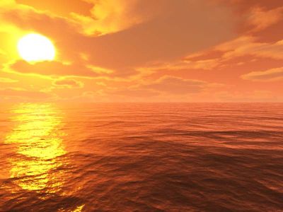 Perdersi in un tramonto