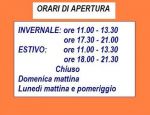 Orario estivo  