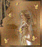 Vellutato ricordo in frange d'oro
