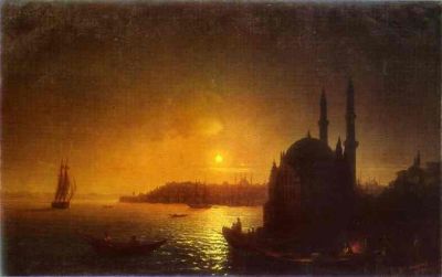 Una Notte di Luna piena su un Mare d'Oriente