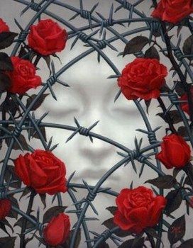 Les �pineuses roses