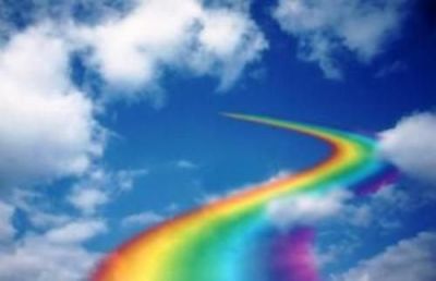 Arcobaleno dentro al cuore