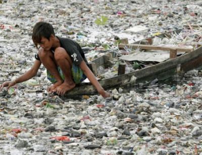 The great pacific trash island  