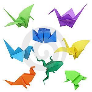 Origami sul mio letto