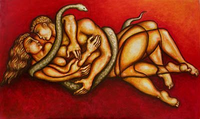 Entre les n�uds d�anaconda