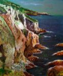 Du haut de la falaise