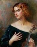 La violinista  