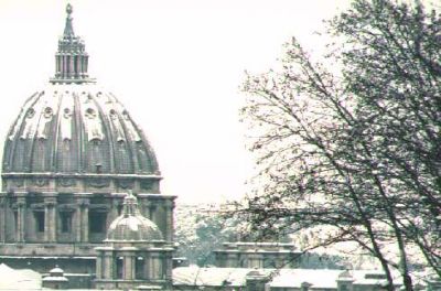 Come neve a Roma  
