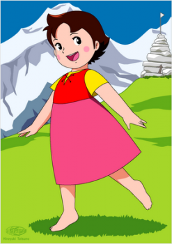 Heidi scese dai monti, con la piena